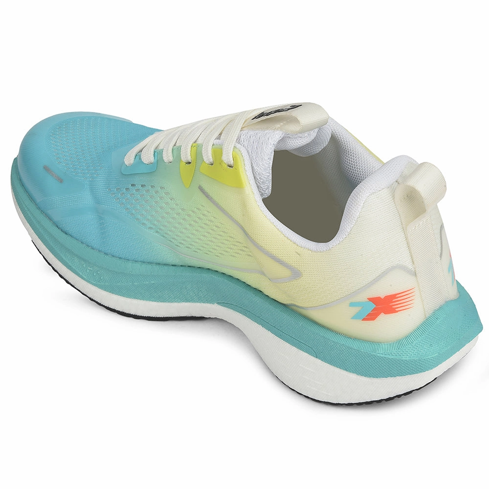 Leap7x Sea Green Sports Lacing Running Shoes For Men XLM-06 By Liberty Running Shoes Olympics 2024