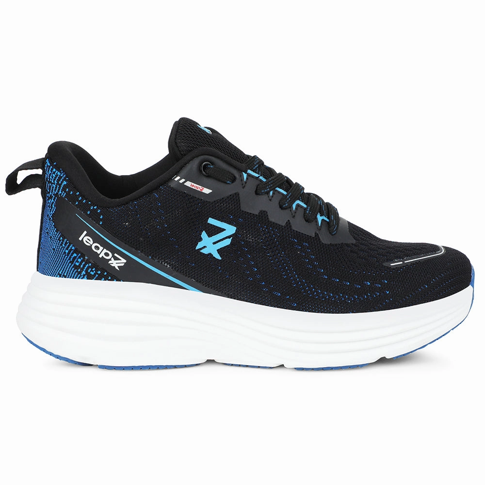 Neutral Shoe Vs Running Shoe Leap7x Teal Blue Sports Running Shoes For Men GHD-41 By Liberty