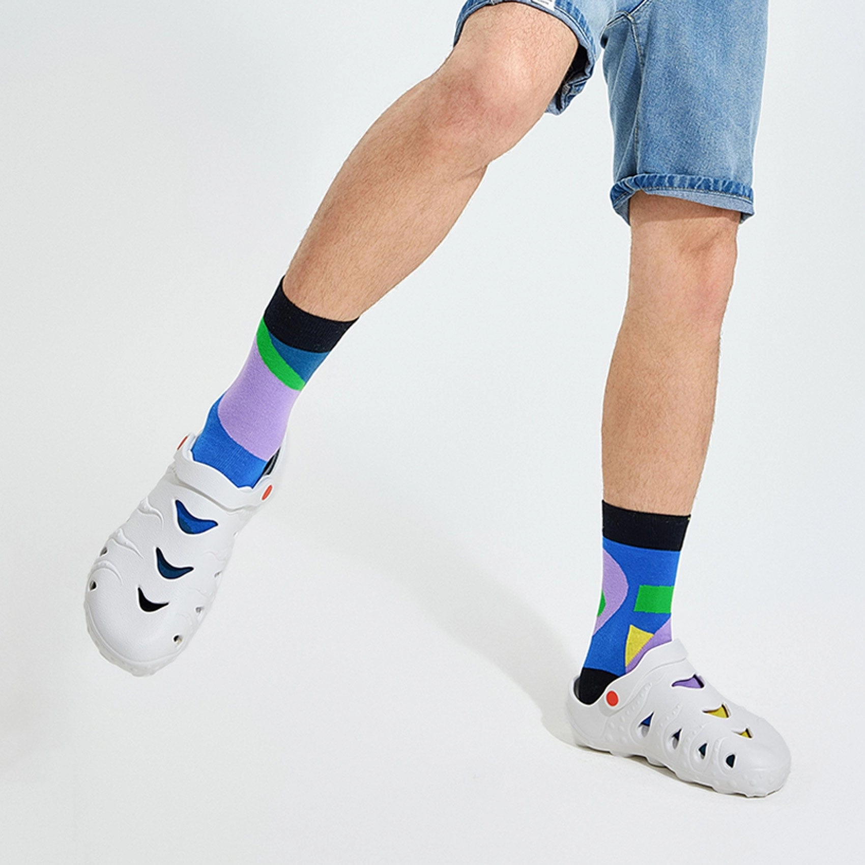 Little Wedge Sandals Bright-Moon White Octopus I Men