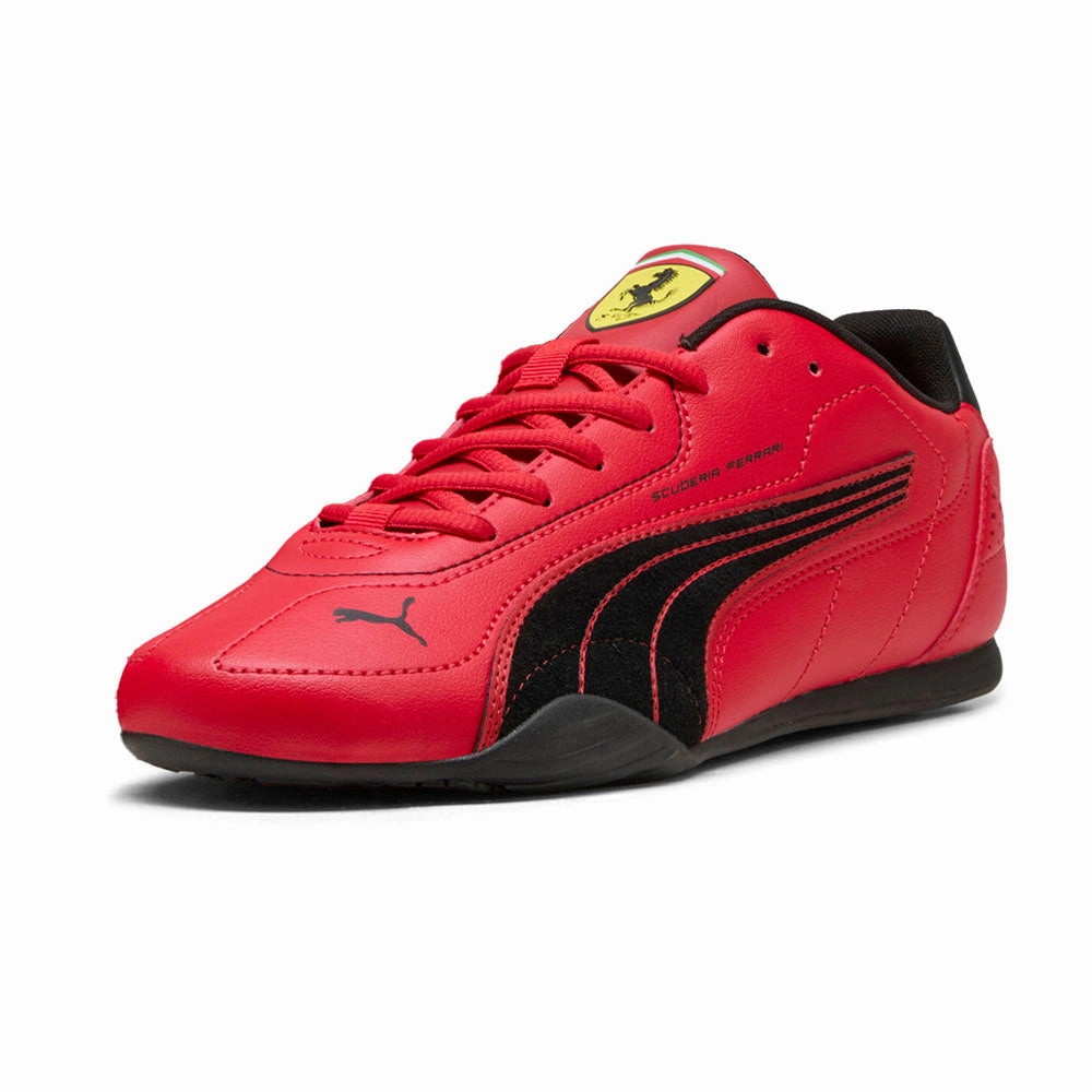 Puma Low Sole Shoes Scuderia Ferrari Catch Lace Up Sneakers