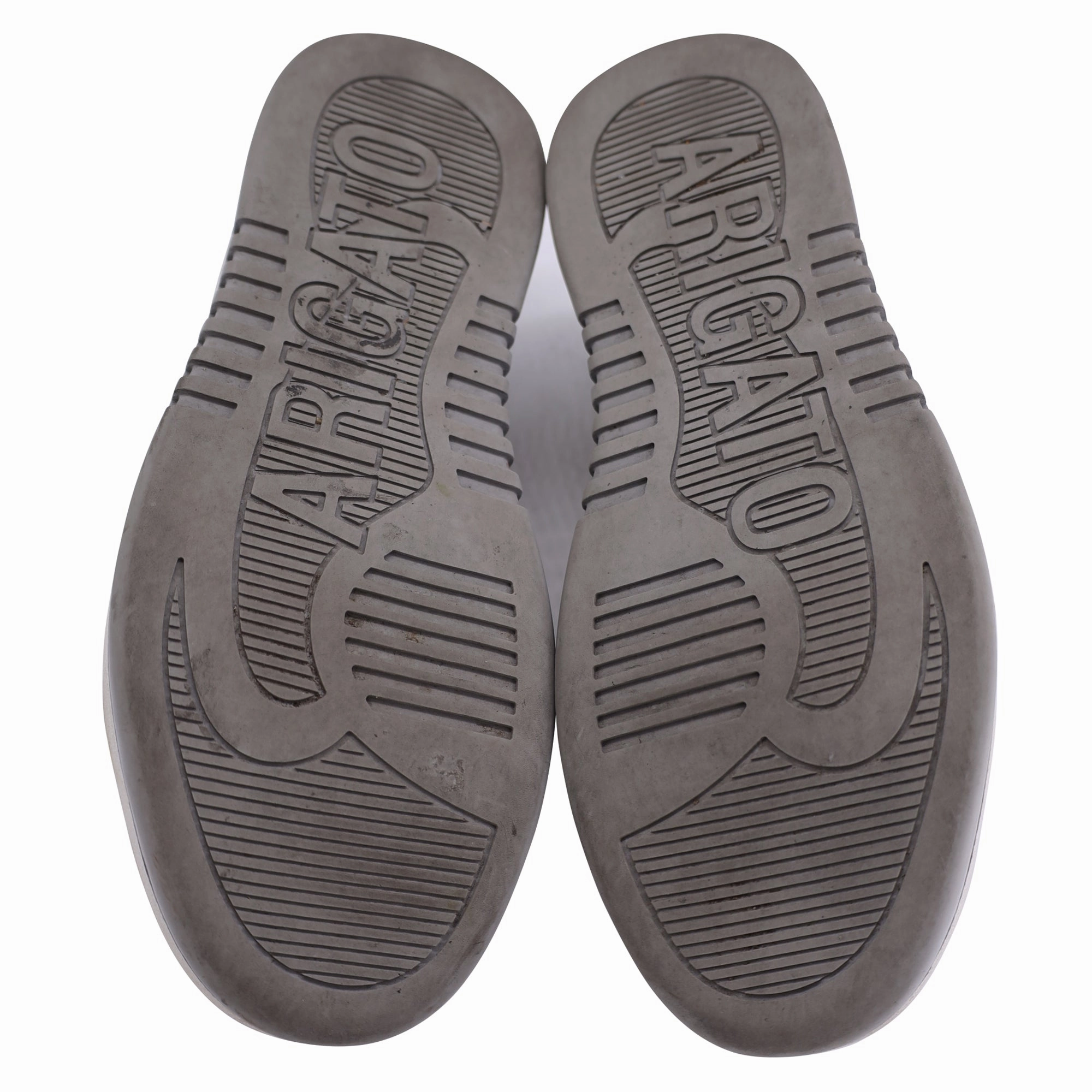 Converse Sneakers History Axel Arigato Dice Lo Nubuck-Trimmed Sneakers in Grey Leather