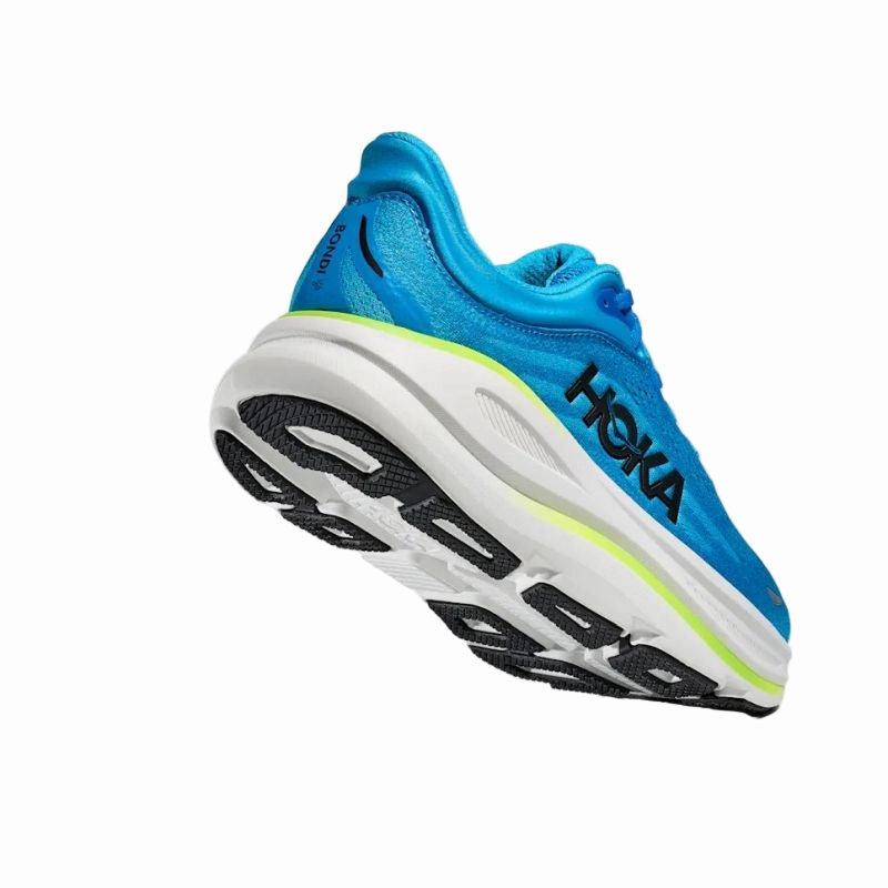 Neon Shoes HOKA Bondi 9 D Mens Running Shoes