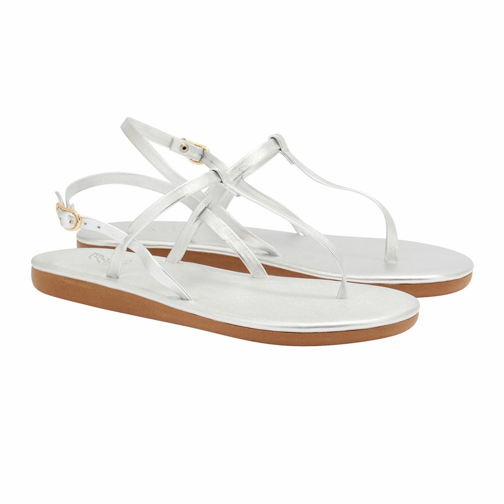 Trending Sandals Lito Flip Flop All Silver