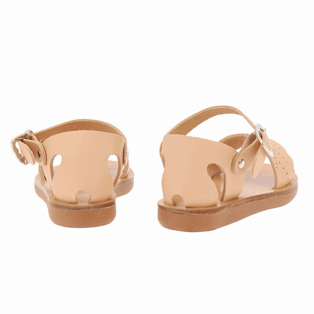 Platform Chunky Sandals Little Andromeda Soft Natural