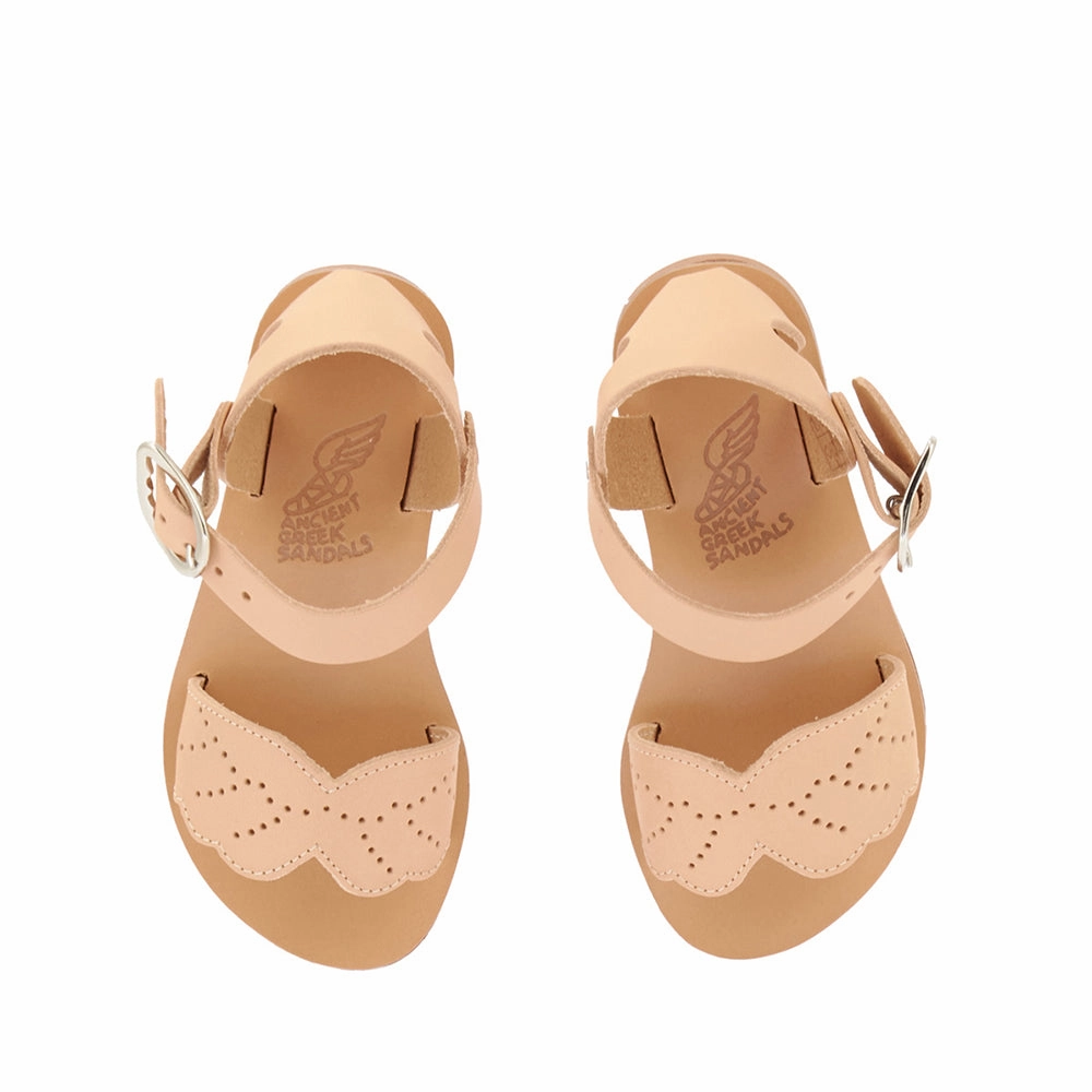 Little Andromeda Soft Natural Sandals Mexico