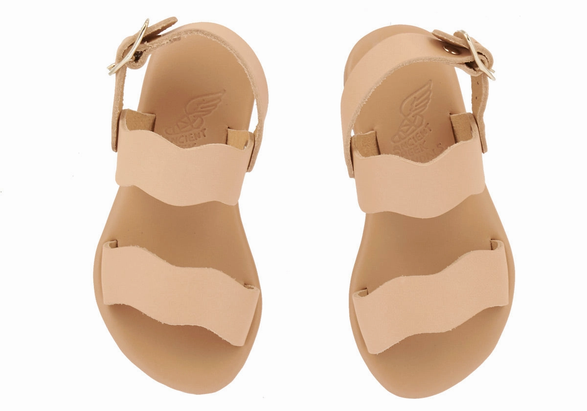 Nassau Sandals Little Calamos Soft Natural