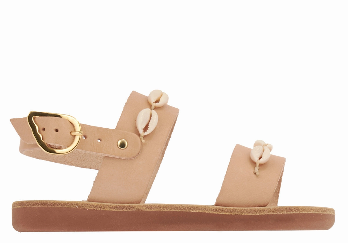 Sandals Images Little Clio Shells Soft Natural