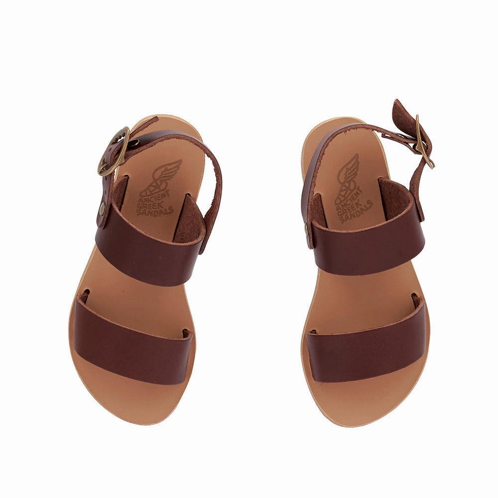 Hurache Sandals Little Clio Soft Chestnut