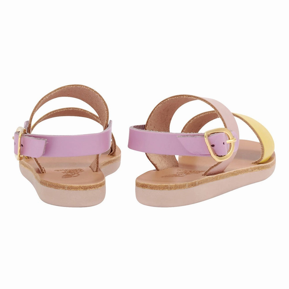 Platform Summer Sandals Little Clio Soft Pale Mix
