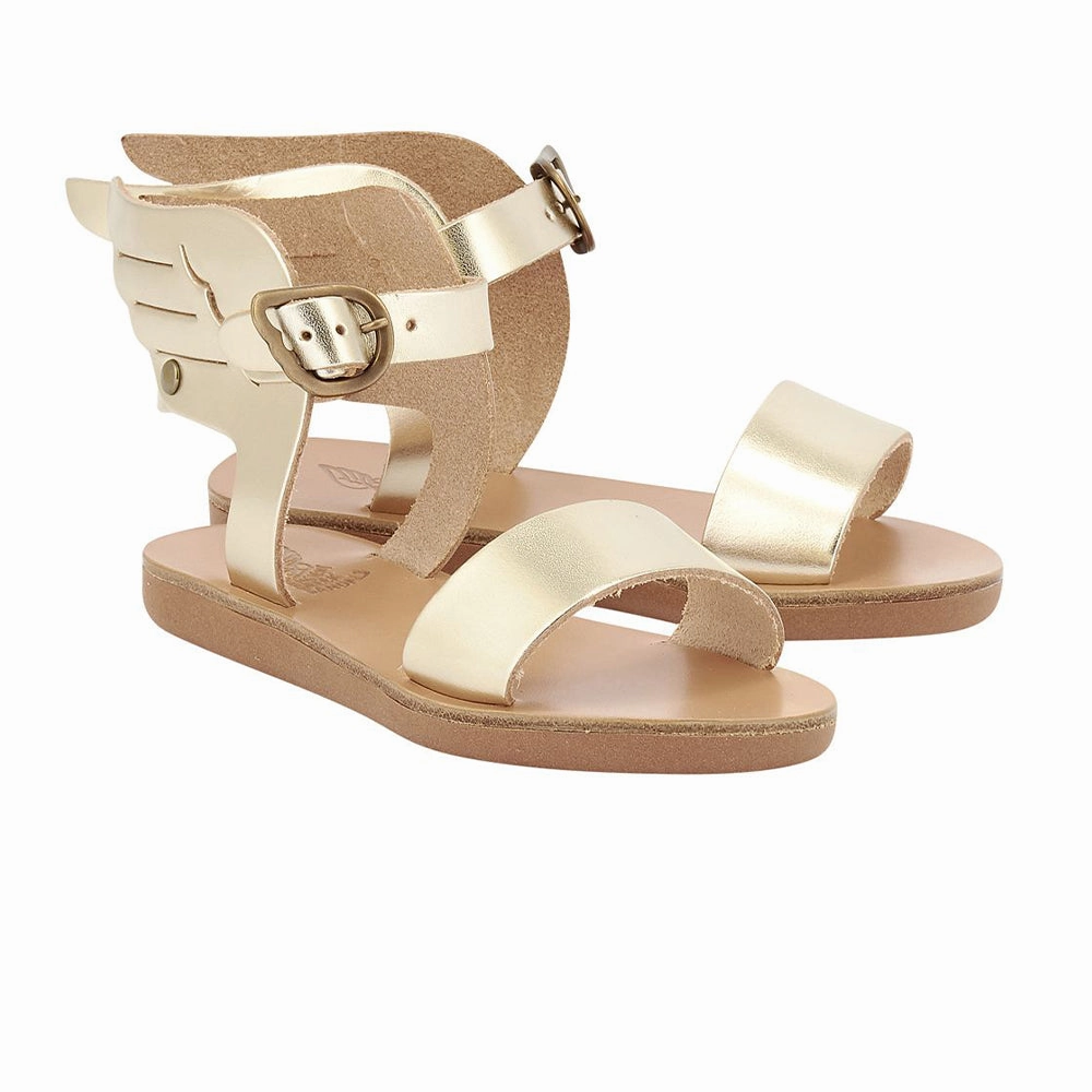 Taos Guru Sandals Little Ikaria Soft Platinum