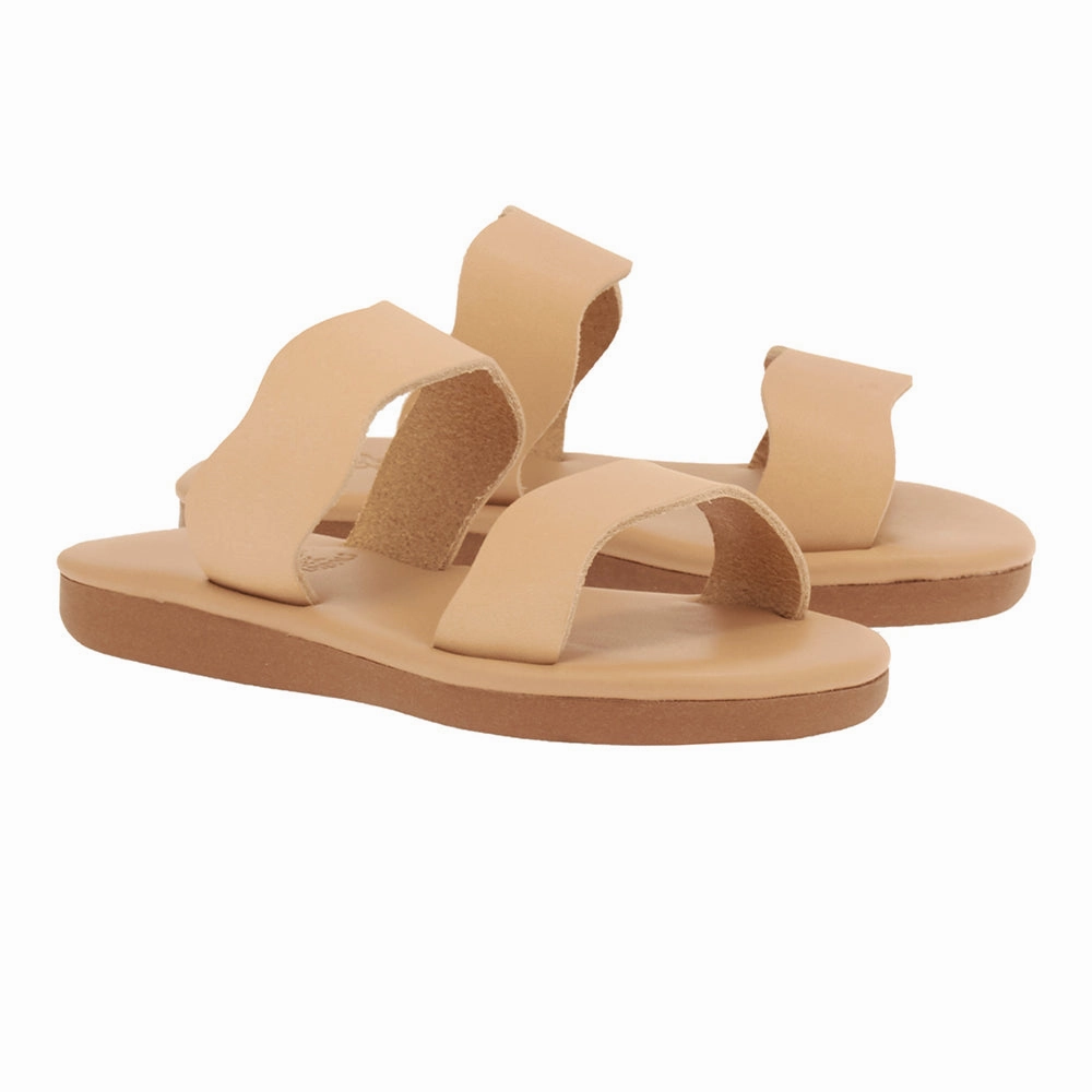 Little Kastos Soft Natural Sparkly Sandals