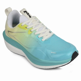 Kismet Running Shoes 12 Leap7x Sea Green Sports Lacing Running Shoes For Men XLM-06 By Liberty