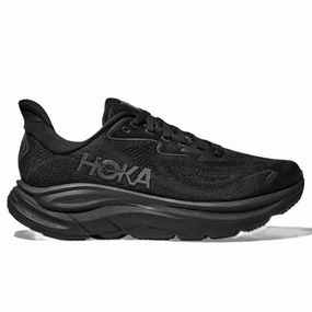 Hoka Clifton Women' Running Shoes Black Black When To Replace Running Shoes