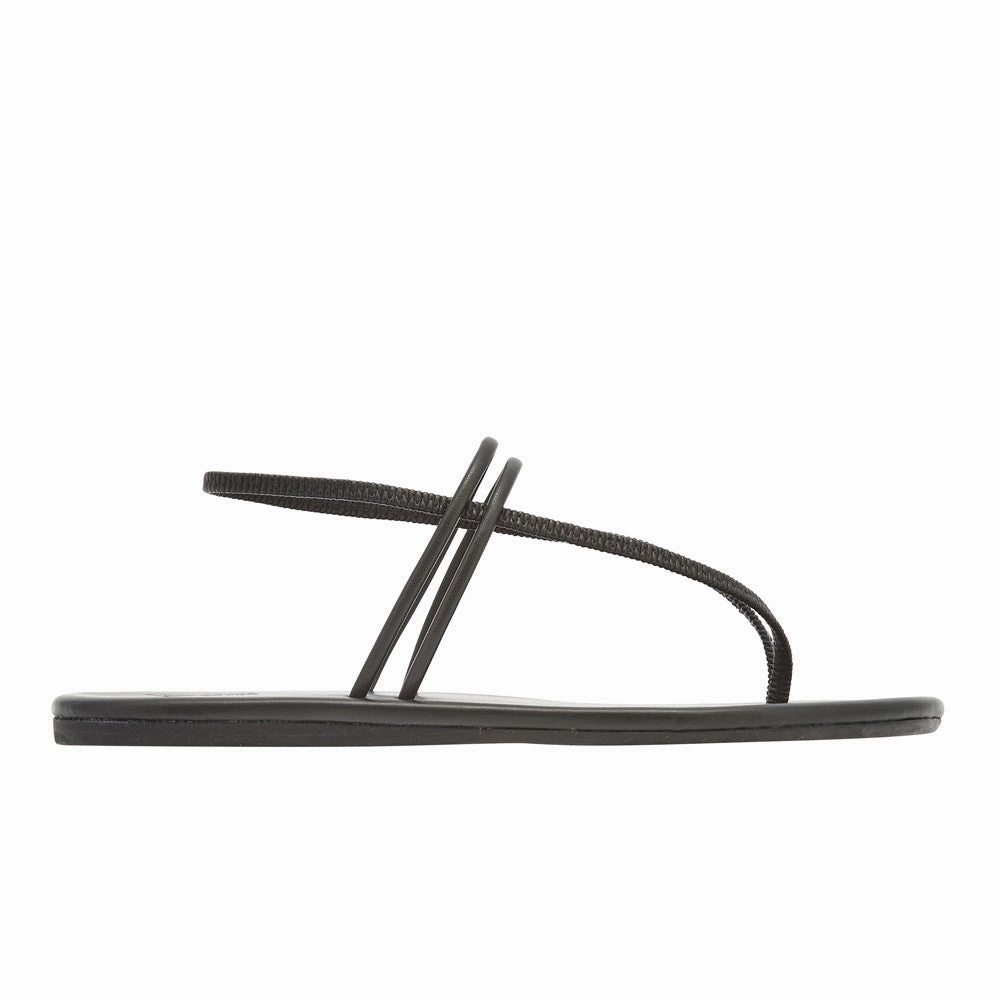 Lorida Black Comfiest Sandals For Walking