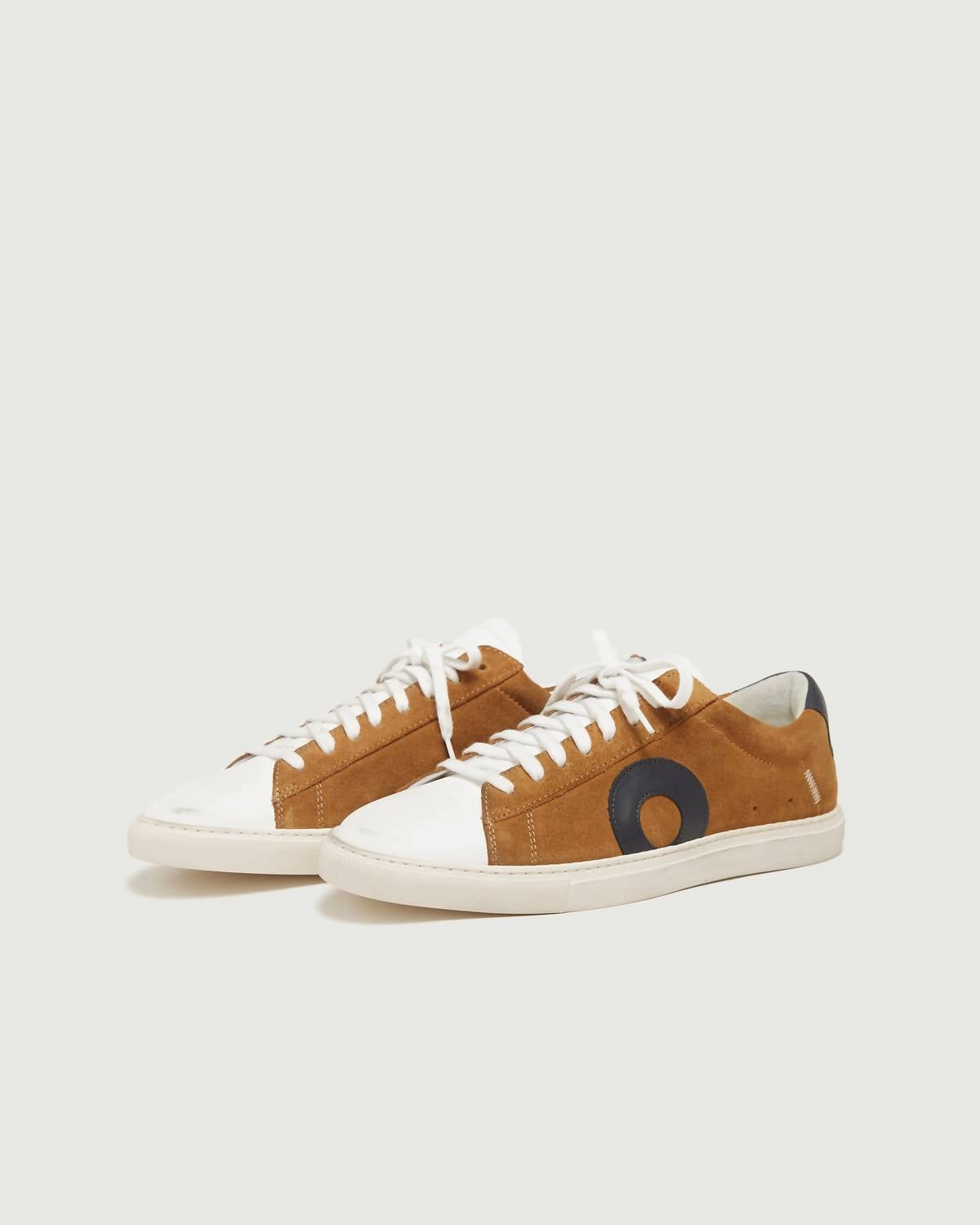 Non Slip Sneakers Low 1 Round Toe Sneakers In Wheat