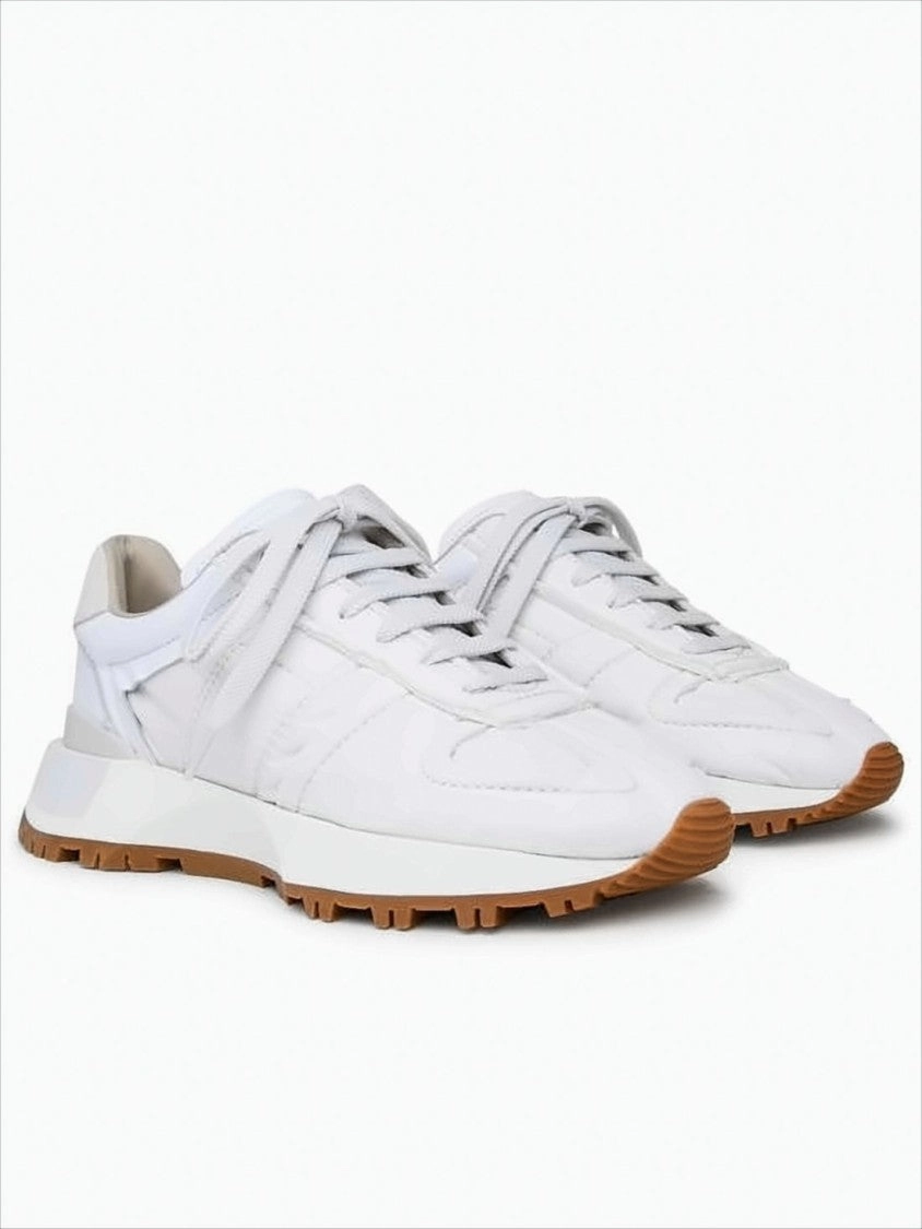 Rhude Sneakers Low-Top Sneakers With Nylon Upper And Contrasting Sole