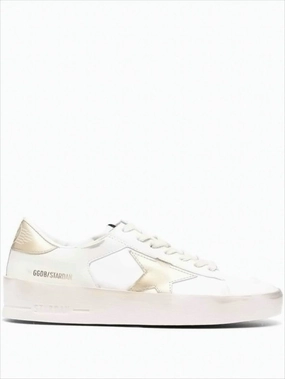 Sneakers With Suit Low-Top Sneakers With Smooth Leather And Distinctive Star Detail