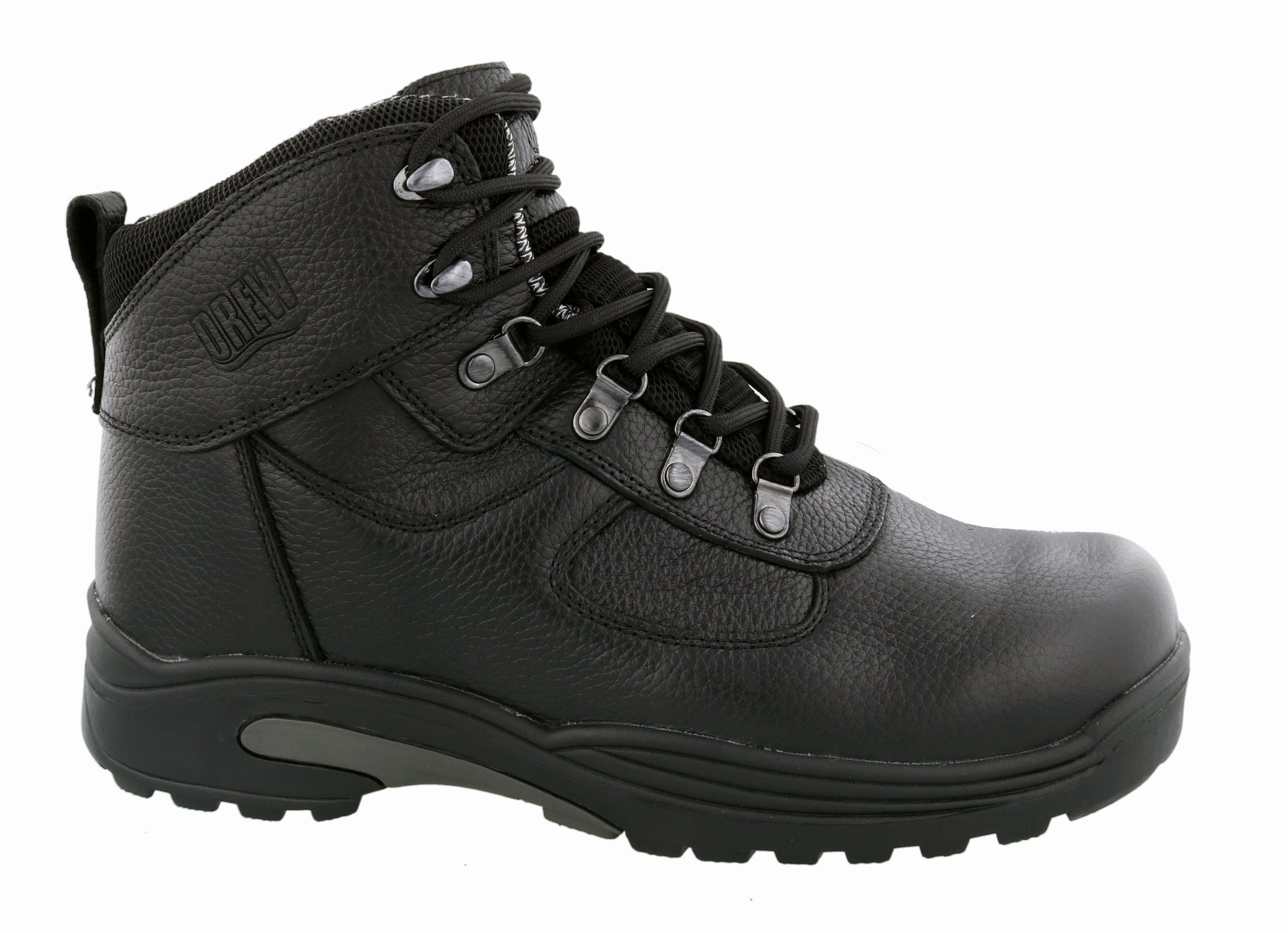 Bison Leather Boots Rockford - Black