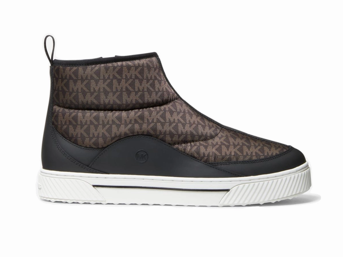 Rat Boots MICHAEL KORS Baxter Logo Quilted Nylon Sneaker Boot
