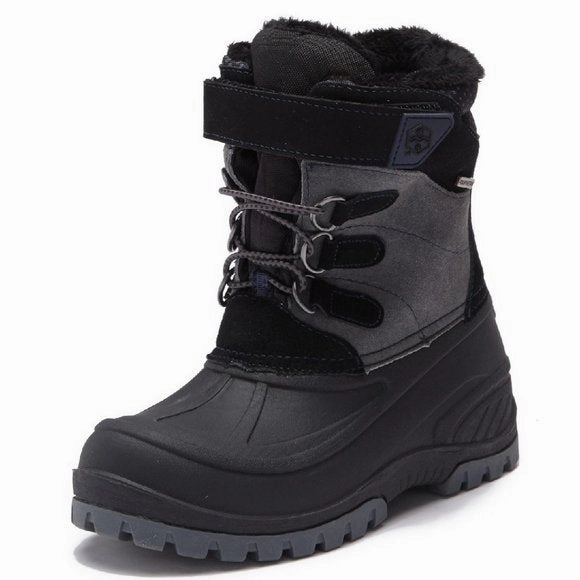 Khombu Snowtracker Faux Fur Lined Waterproof Boot Insulated Safety Boots
