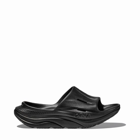 Styling Shoes Hoka Ora Recovery Slide 3 Sandal in Black