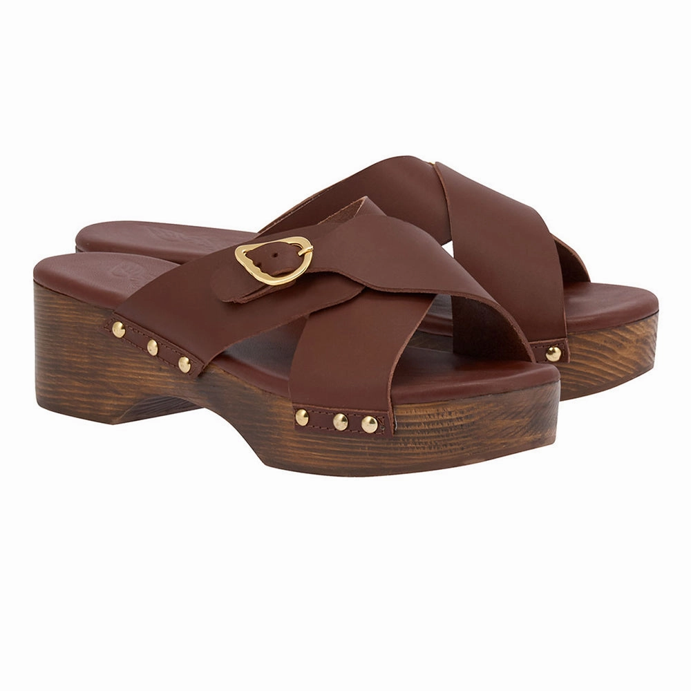 Marilisa Clog Chestnut Vionic Sandals On Sale