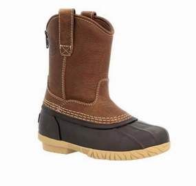 Marshland Pull On Duck Boot (Little Kid) Plus Size Knee Boots