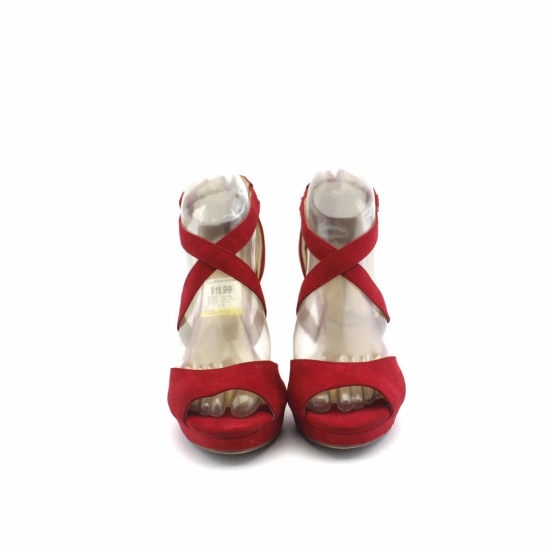 MATERIAL GIRL . High Heels Mit Glitzer