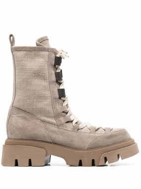 chunky-sole lace-up boots Good Steel Toe Work Boots