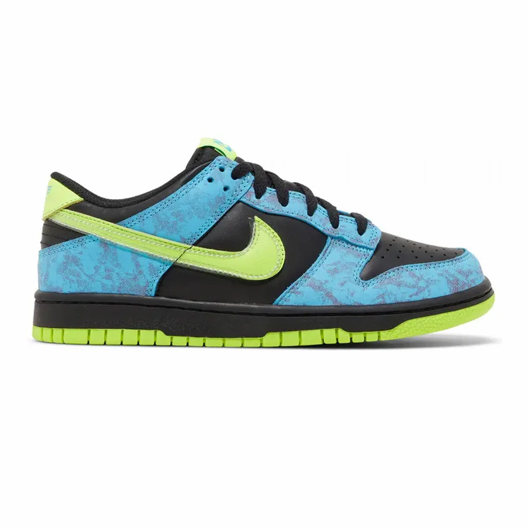 Authentic Nike Shoes Nike Dunk Low SE 'Acid Wash Baltic Blue Volt' GS (2023)