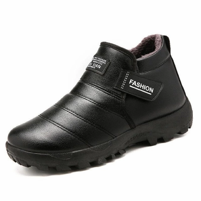 Thigh High Boots Thick Men Boots Winter With Fur Cheapest 2018 Warm Snow Boots Men Winter Boots Work Shoes Men Footwear Fur Flock Rubber Ankle Shoes