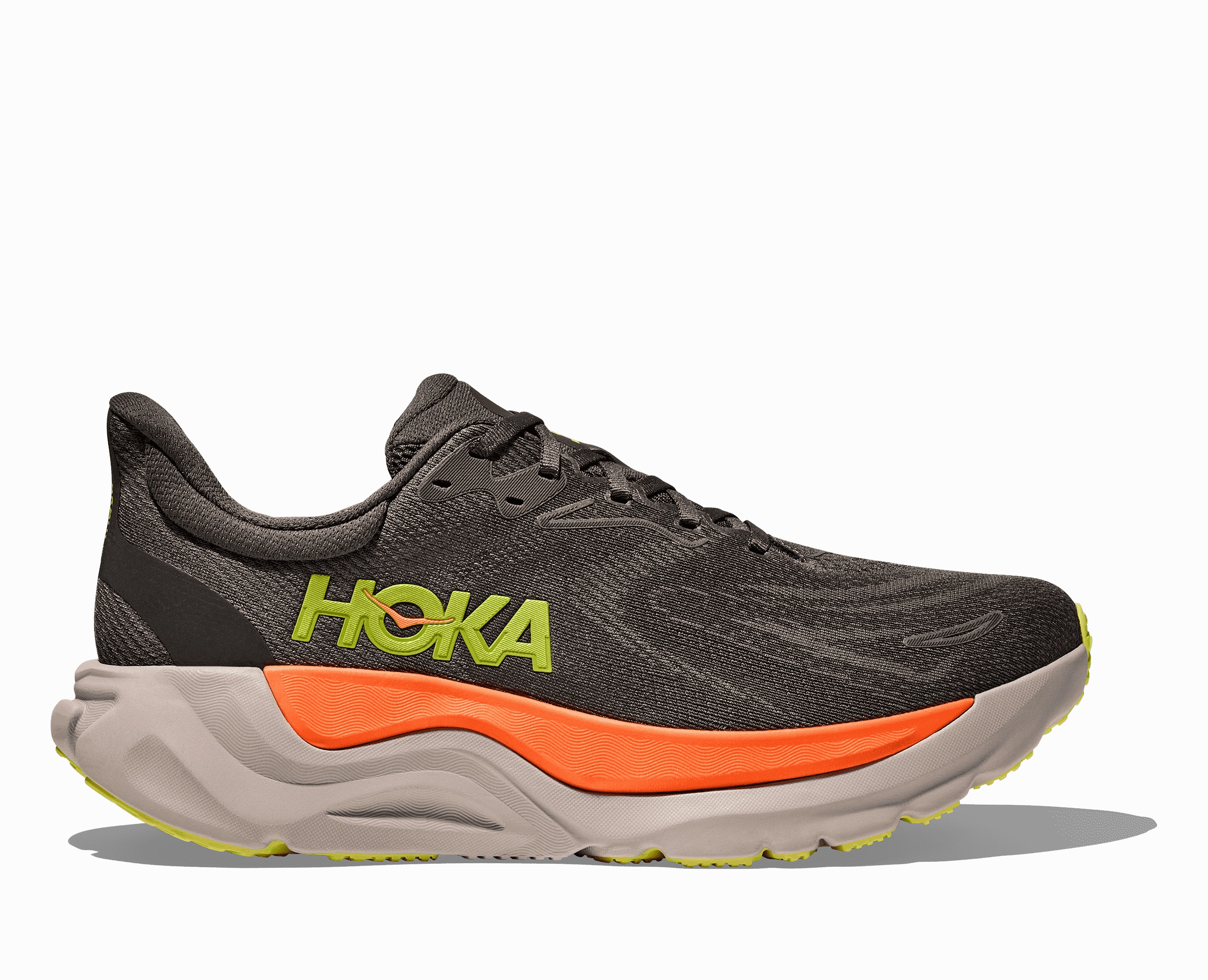 Medical Shoes Men's - HOKA Arahi 8 - ASPHALT / GRAVEL