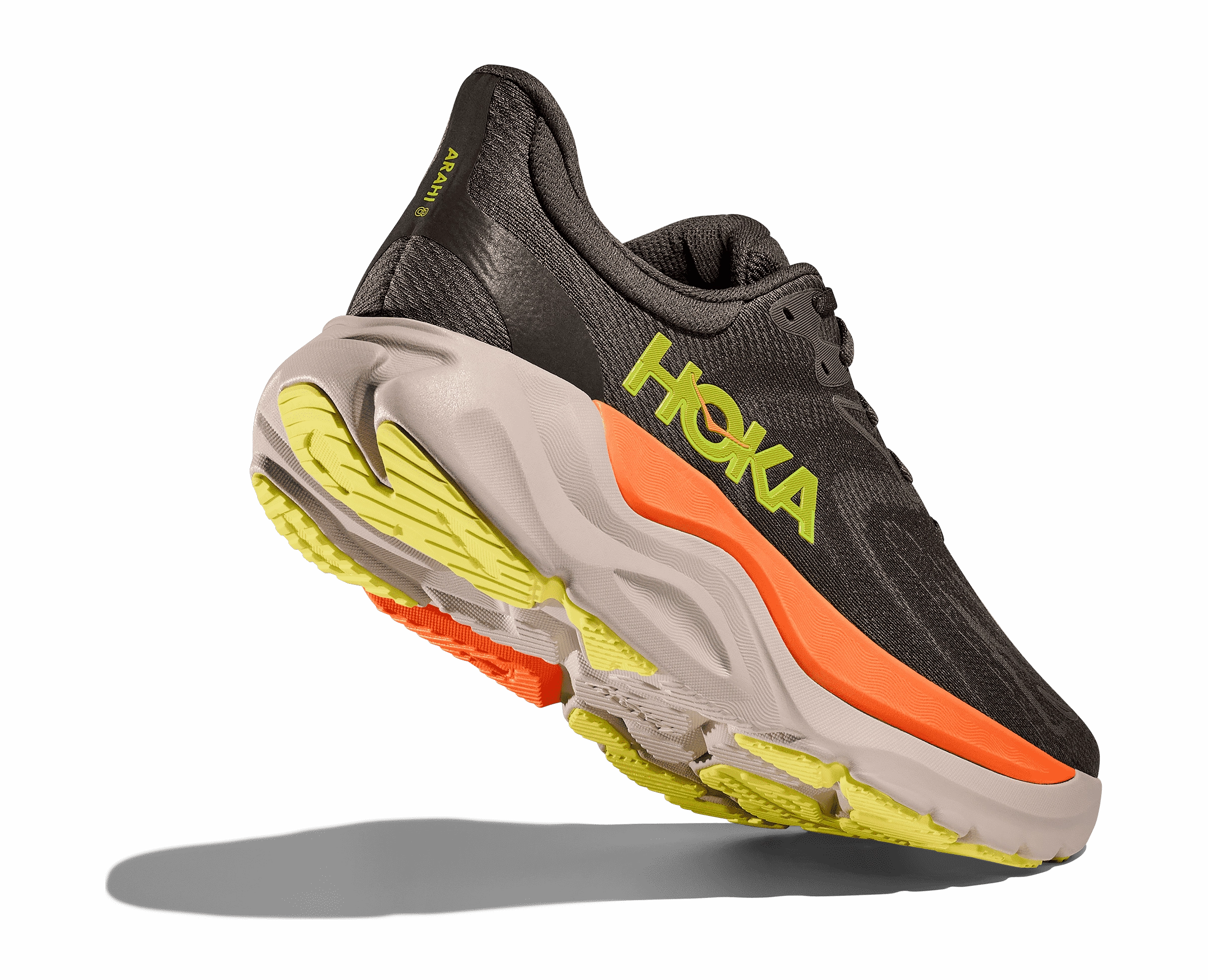 Different Types Men's - HOKA Arahi 8 - ASPHALT / GRAVEL