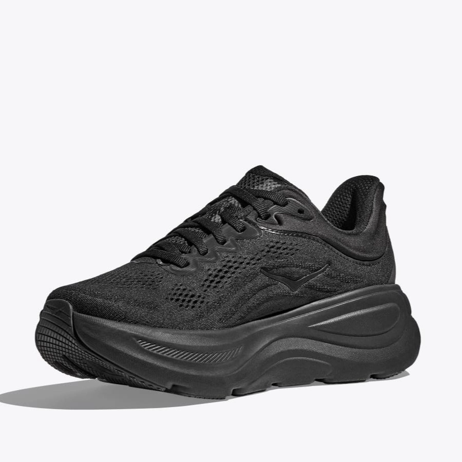 Shoes Flat Feet Men's - HOKA Bondi 9 - Black/Black