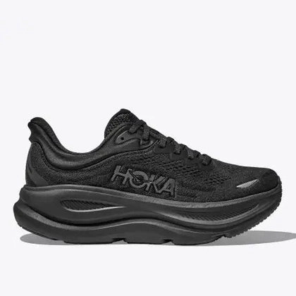 Men's - HOKA Bondi 9 Wide - Black/Black Bondi Vs Clifton