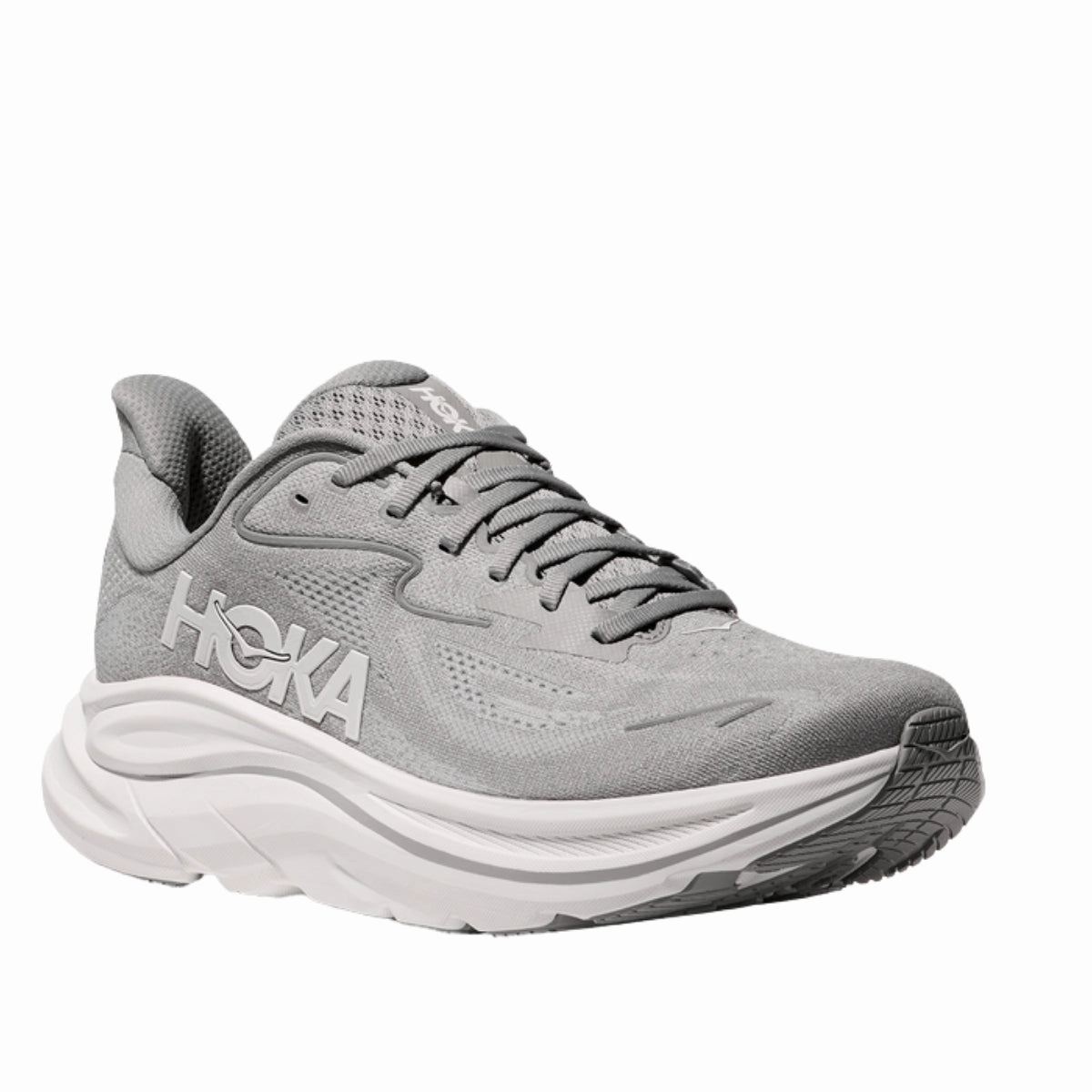 Men's - HOKA Clifton 10 - Stellar Grey/Stardust Water Resistant