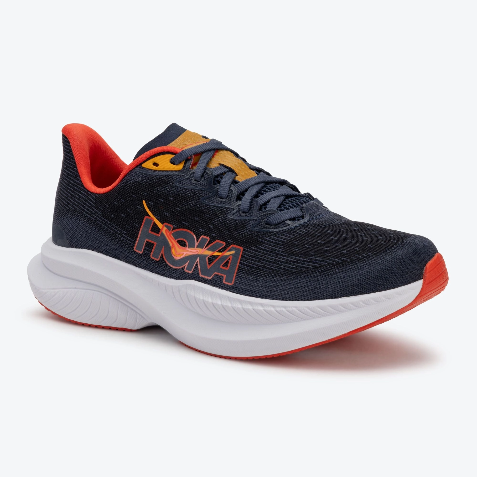 Men's - HOKA Mach 6 - Varsity Navy/Nautical Dusk Clifton 2