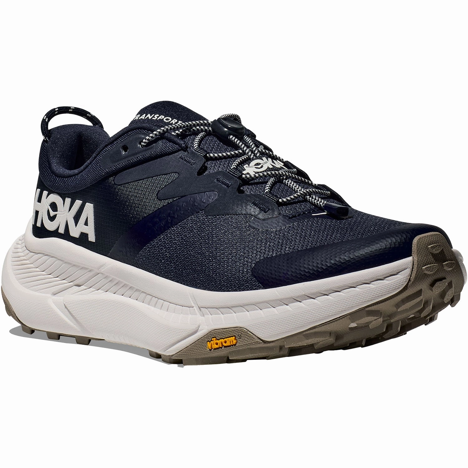 Men's - HOKA Transport - Varsity Navy/White Shoes Auburn Al