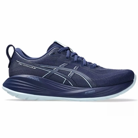 Asics Running Shoes Foam Men's Asics Gel-Cumulus 27, Indigo Blue/Cool Grey, 8.5 D Medium