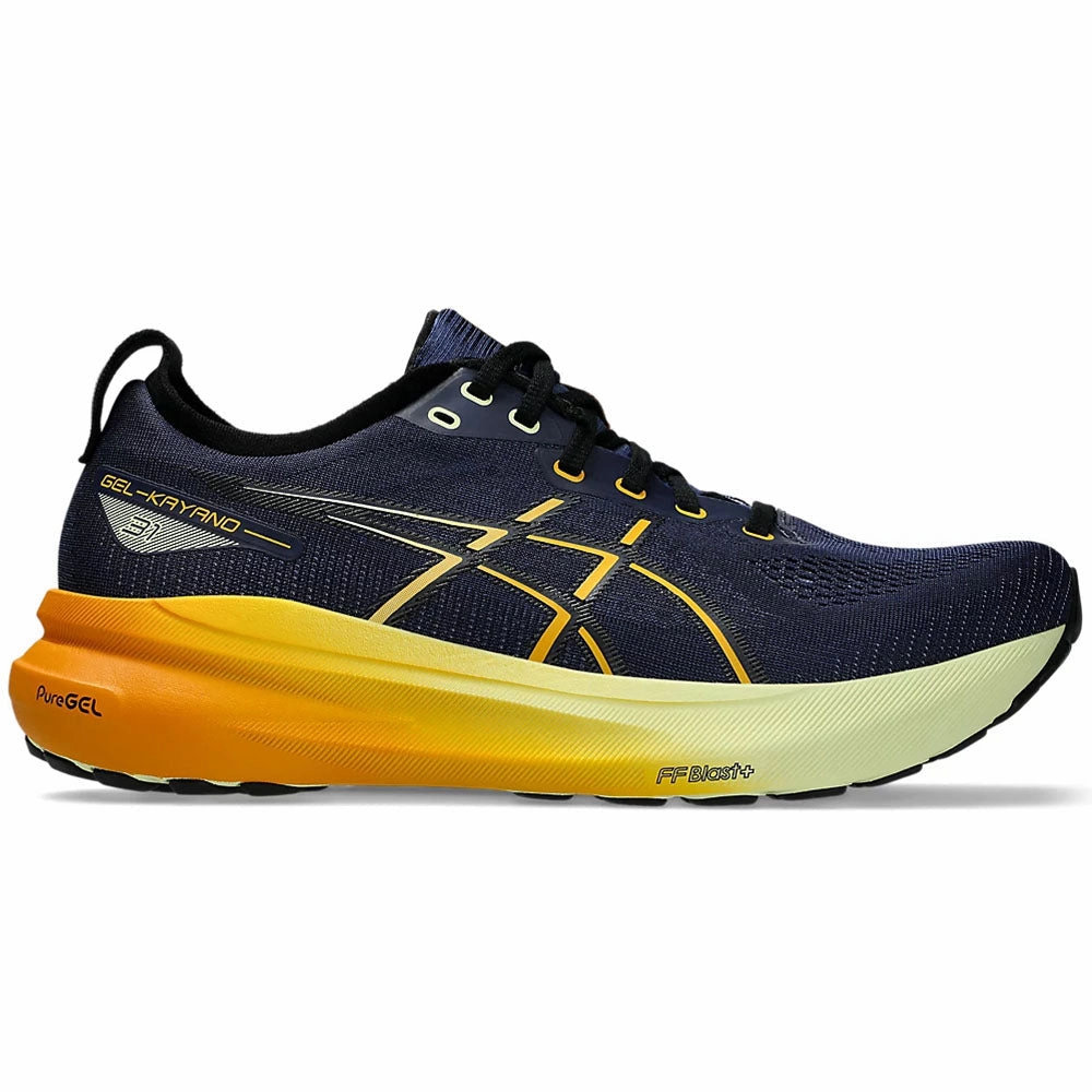 Stability Asics Shoes Men's Asics Gel-Kayano 31, Indigo Blue/Gunmetal, 8.5 D Medium