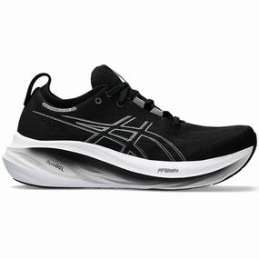 Asics Volleyball Shoes Japan Men's Asics Gel-Nimbus 26, Black/Graphite Grey, 9 2E Wide