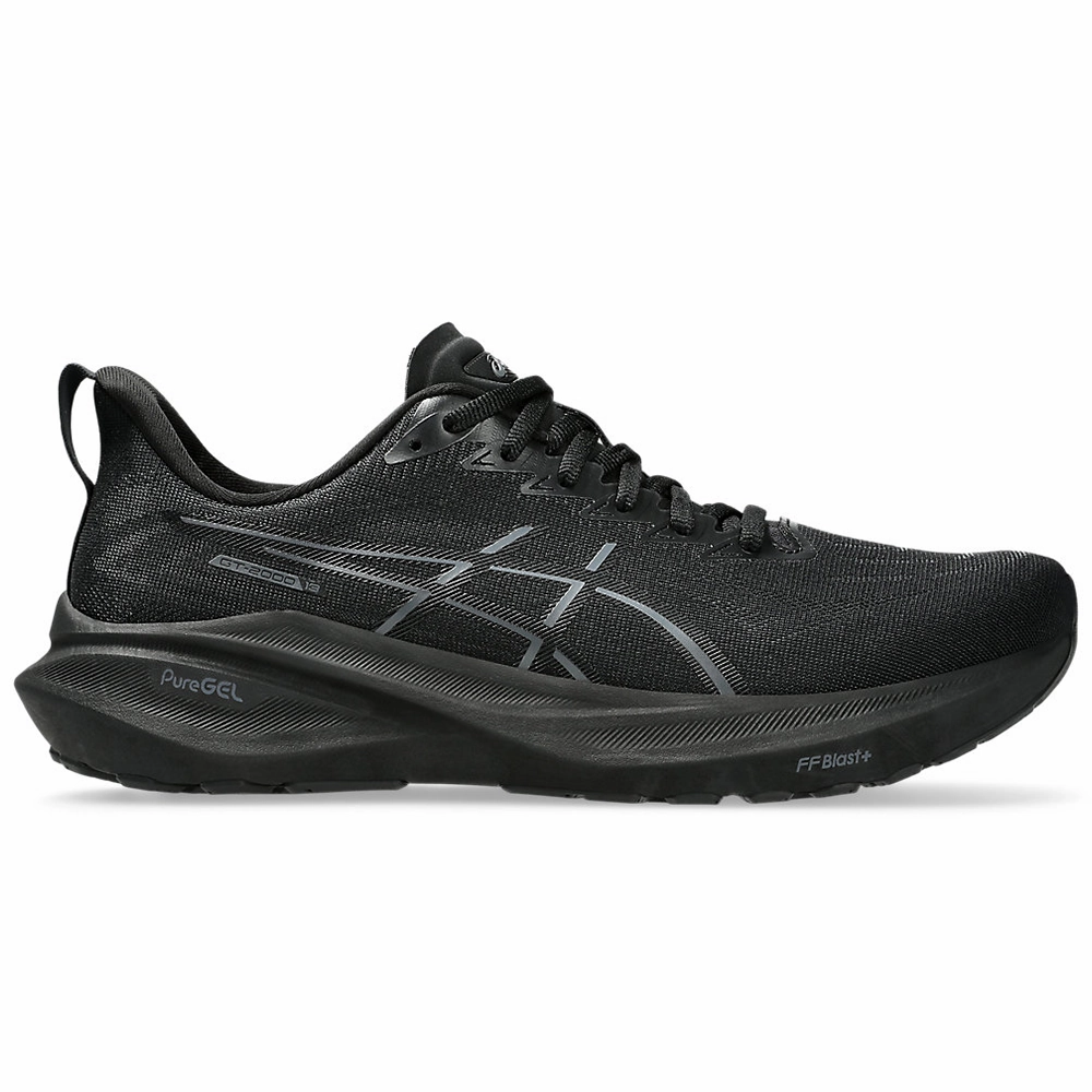 Volleyball Shoes Asics Men's Asics GT-2000 13, Black/Black, 12.5 D Medium