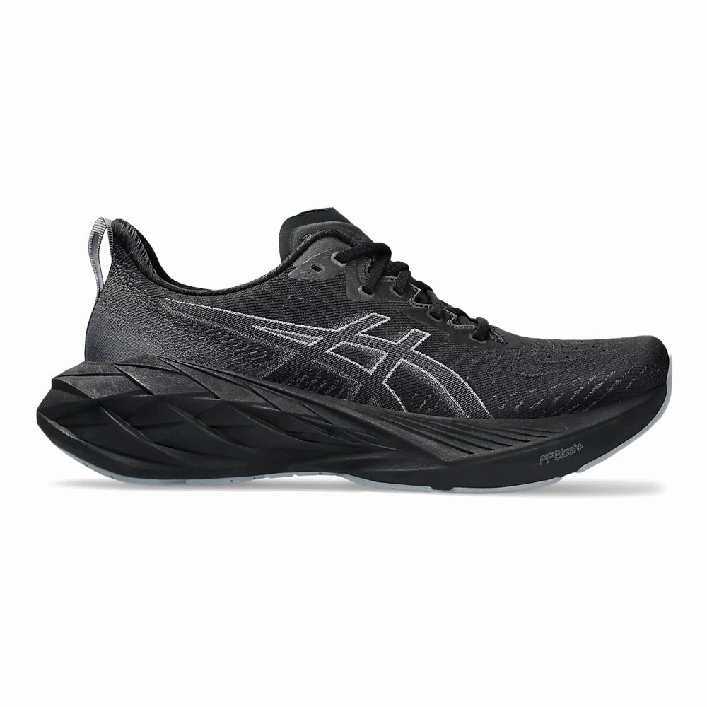 Men's Asics Novablast 4, Black/Graphite Grey, 7 D Medium ASICS Shoe Guide