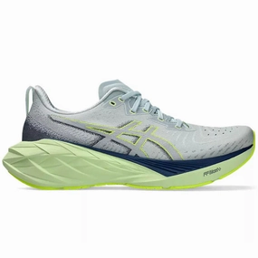 Men's Asics Novablast 4, Cool Grey/Blue Expanse, 8 D Medium Asics Gel Peake Cricket Shoes