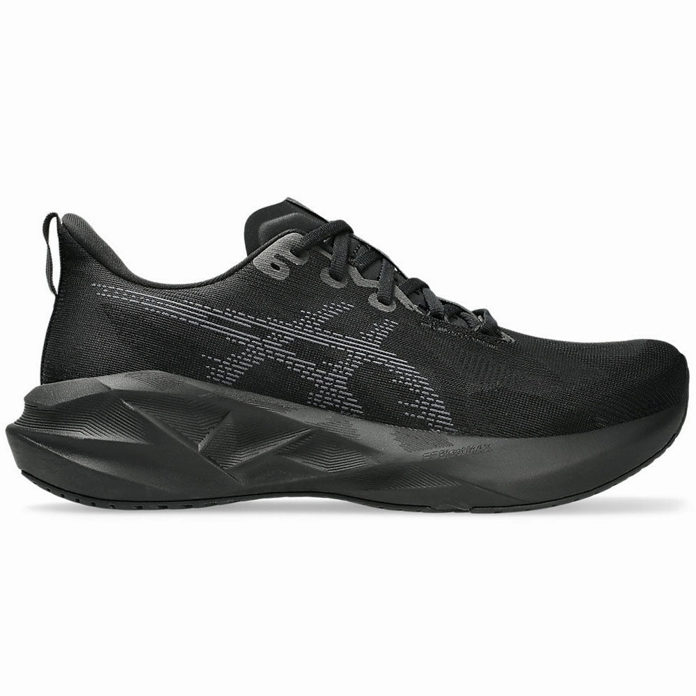 Men's Asics Novablast 5, Black/Carrier Grey, 12.5 D Medium Asics Gt 2000 4 Running Shoe