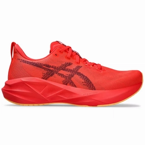 Best Asics Shoes For Cross Training Men's Asics Novablast 5, Flash Red/Edo Purple, 11 D Medium