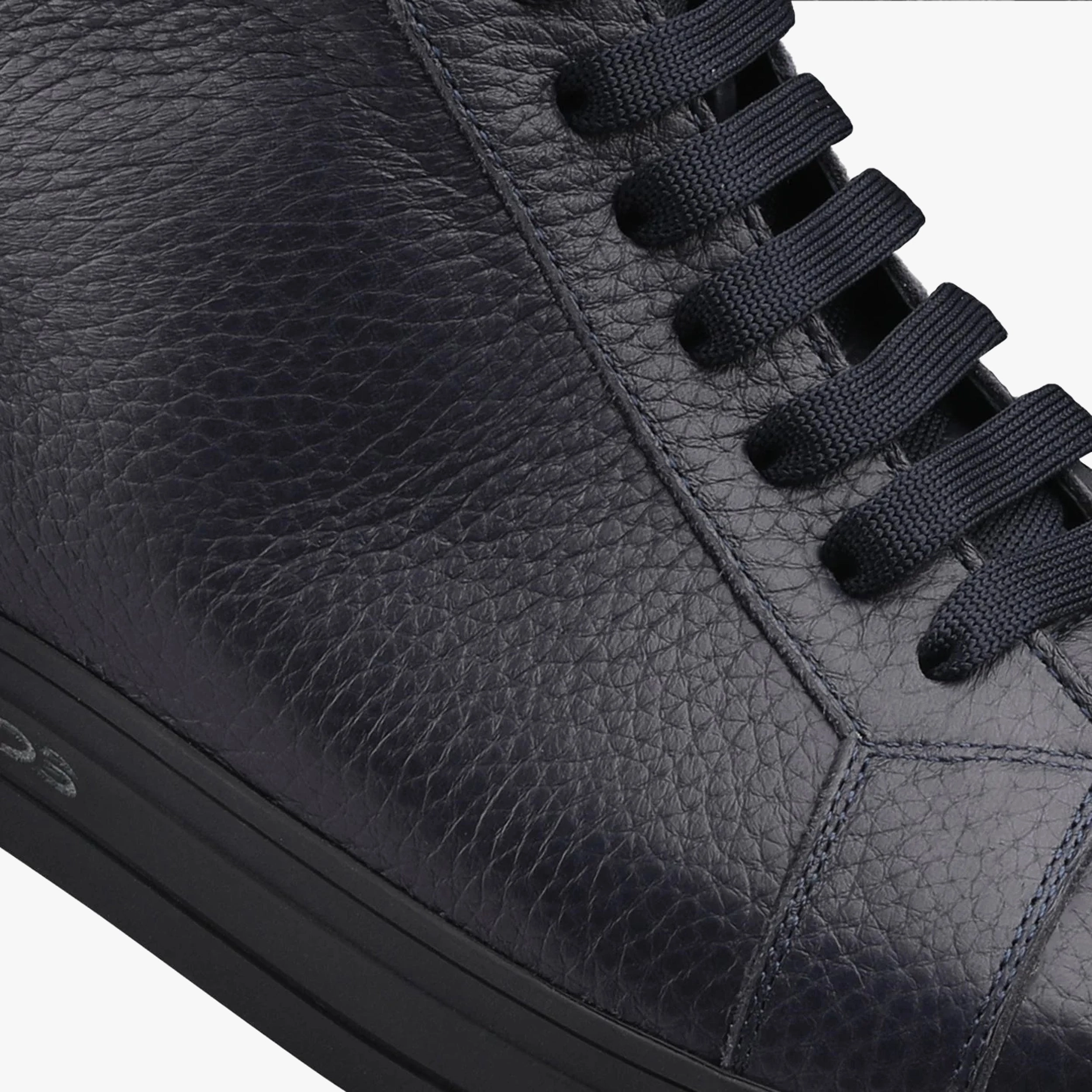 Men's Blue Insulated High-Top Sneaker Wide Width Platform Boots