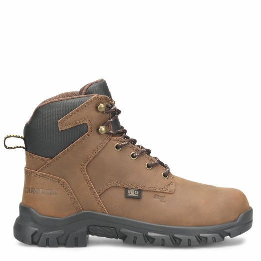 Fur Lined Dress Boots Men's Gruntz Steel Toe Internal Metguard