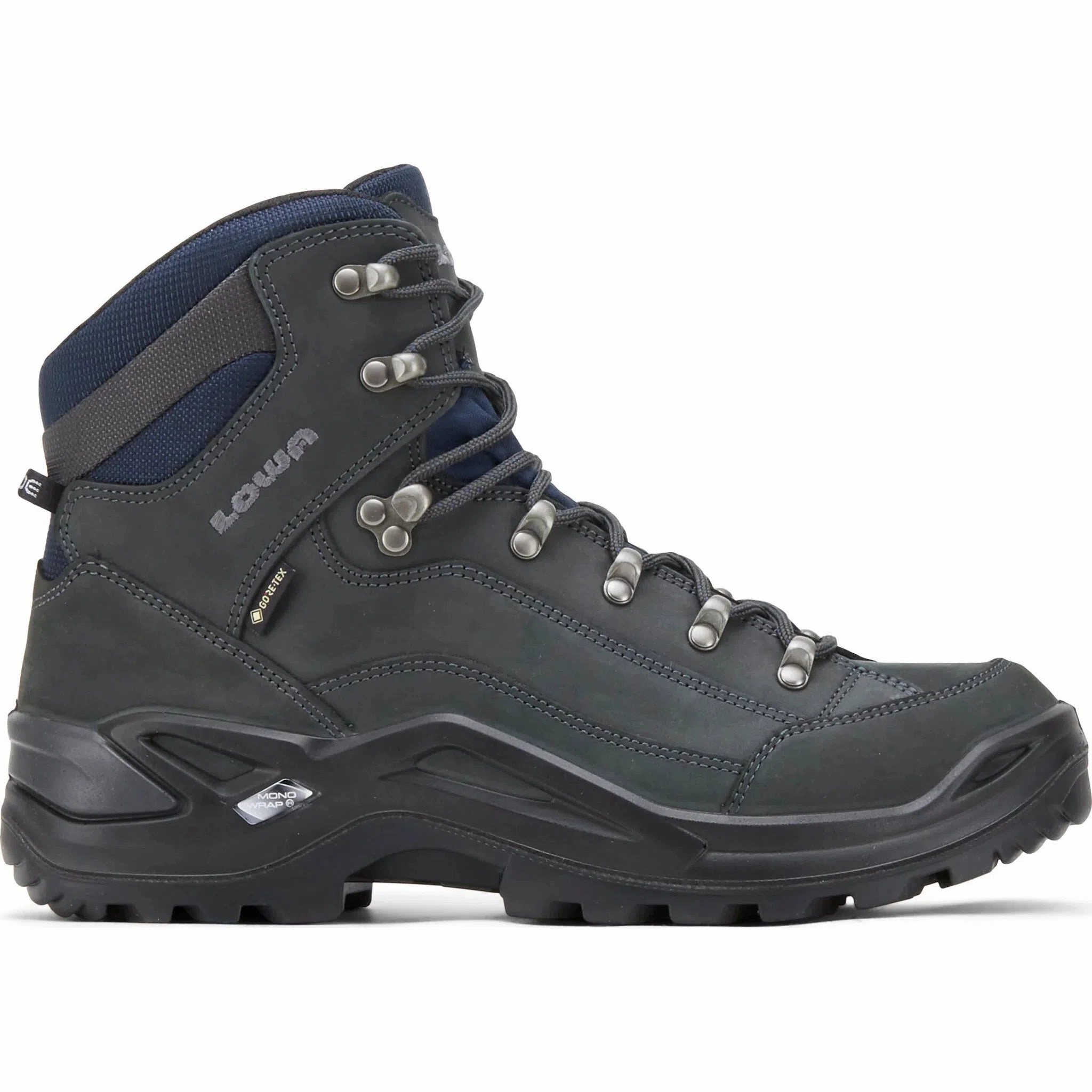 Men's Lowa Renegade GTX Mid Darkgrey Buckaroo Boots