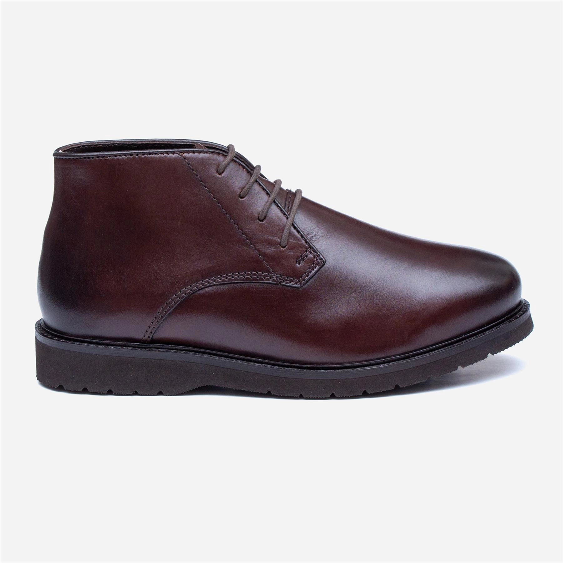 Men's Wide Fit Tredd Well William 22757 Leather Dress Boots Boots Fur Lined